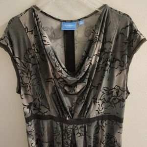 Vera Wang Stretchy Sleeveless Dress Simply Vera Extra Large